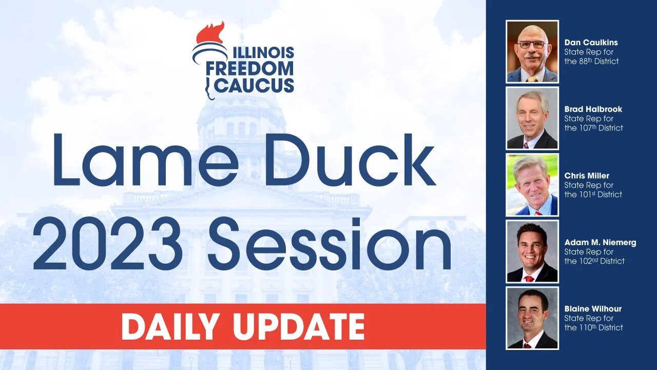 I F C Lame Duck Session Update 1.4.23