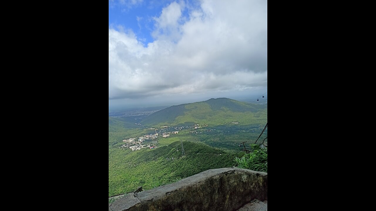 Beautiful view in India girnar