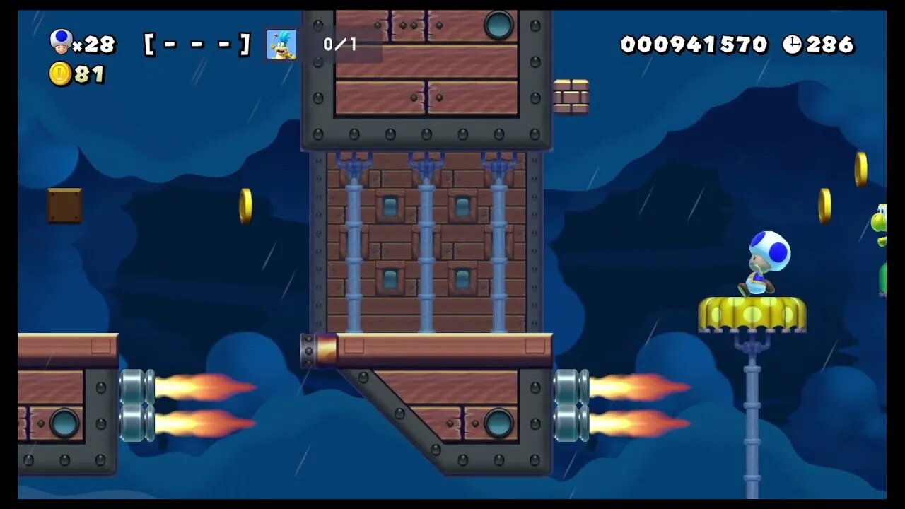 Mario Maker 2 Road to 1000, If I die the video ends 31