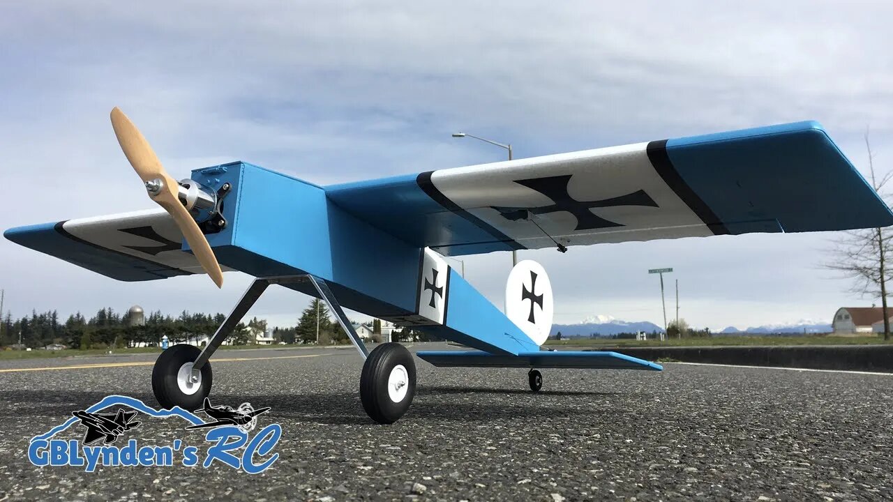 GBLynden's Durafly Ugly Stick V2 Electric Sports Model 1100mm RC Plane Maiden Flight Review In Wind