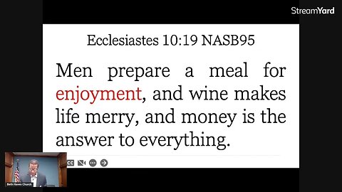 Ecclesiastes 2:2-11