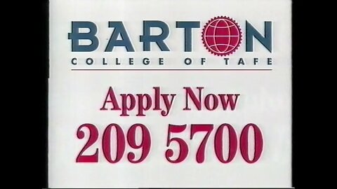 TVC - Barton College of TAFE (1995)