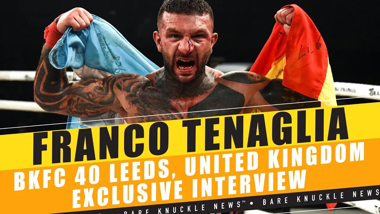 #FrancoTenaglia on Taking Souls and Loving Violence After #BKFC40 Win