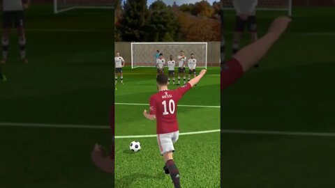 MESSI BEAUTIFUL FREE KICK DLS #shorts #dls22 #efootball2022 #fifa16