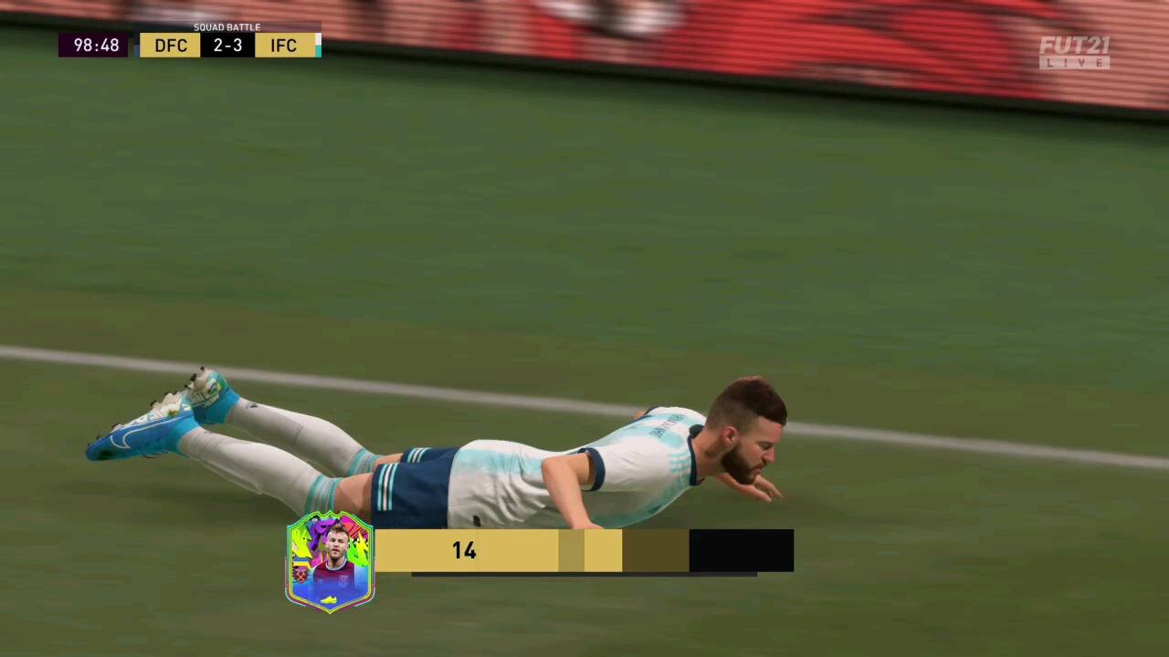 Fifa21 FUT Squad Battles - Andriy Yarmolenko strike