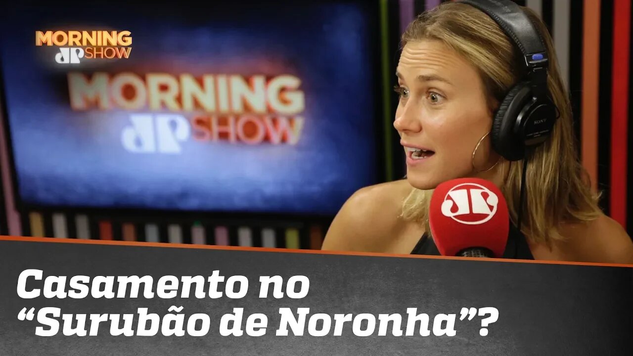 Modelo Renata Kuerten diz que vai casar no “Surubão de Noronha”