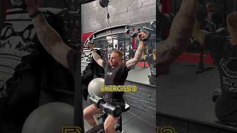 3 EXERCISES FOR A BIGGER WIDER BACK #youtuber #fitness #gymlife #gymworkout #viral #bodybuilding