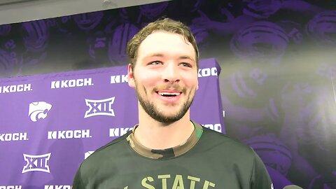 Kansas State Football | Sammy Wheeler Postgame Interview | K-State 34, West Virginia 17