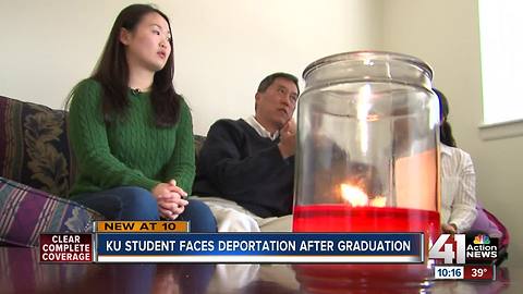 KU student faces deportation after graduation