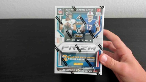 2021-22 Panini Prizm football card box opening