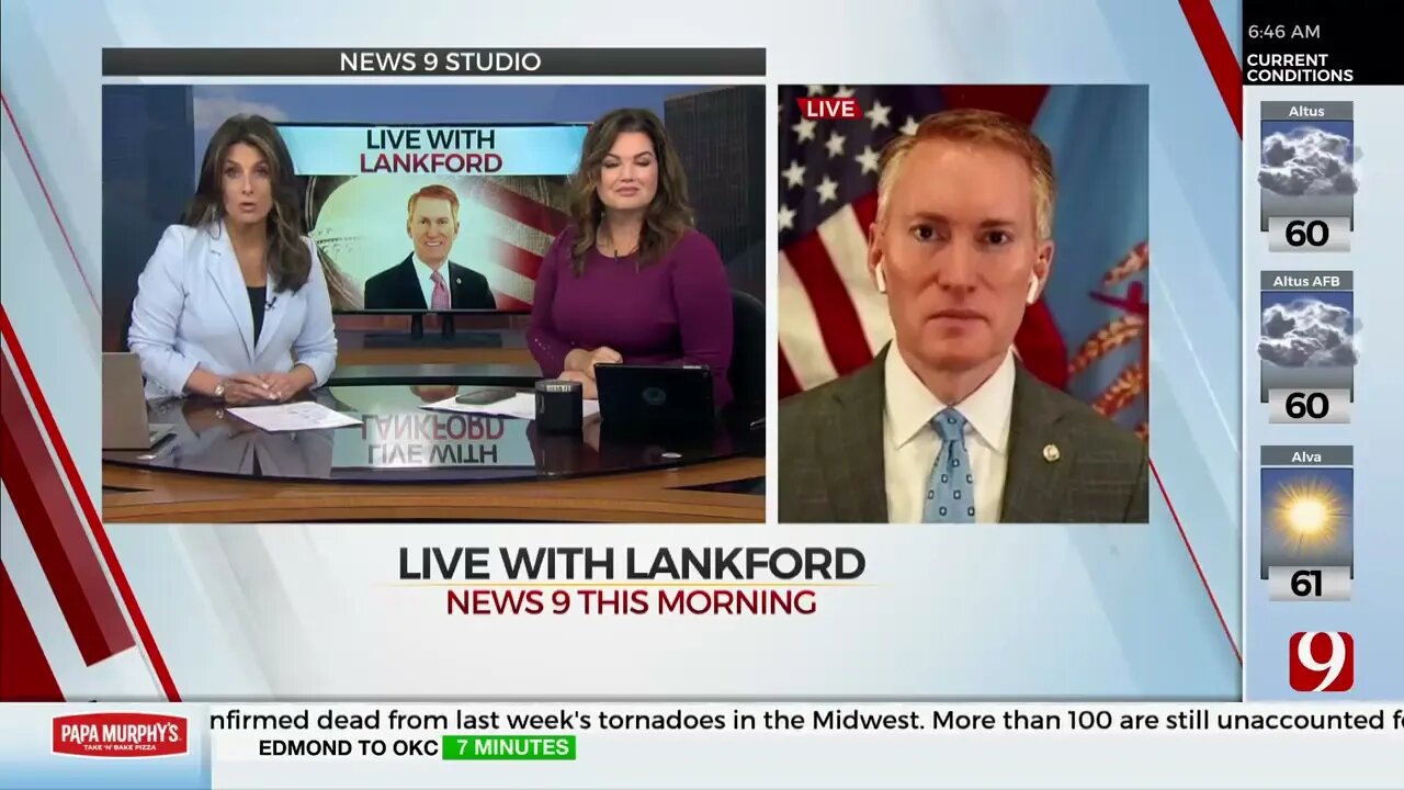 Lankford Discusses Why He Opposes Build Back Broke on News 9