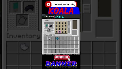 Koala Banner | Minecraft