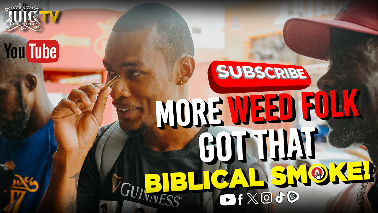 More WEED FOLK Got That BIBLICAL SMOKE! #trump #diddy