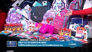 Denver7 and Larry H Miller // Pack A Backpack