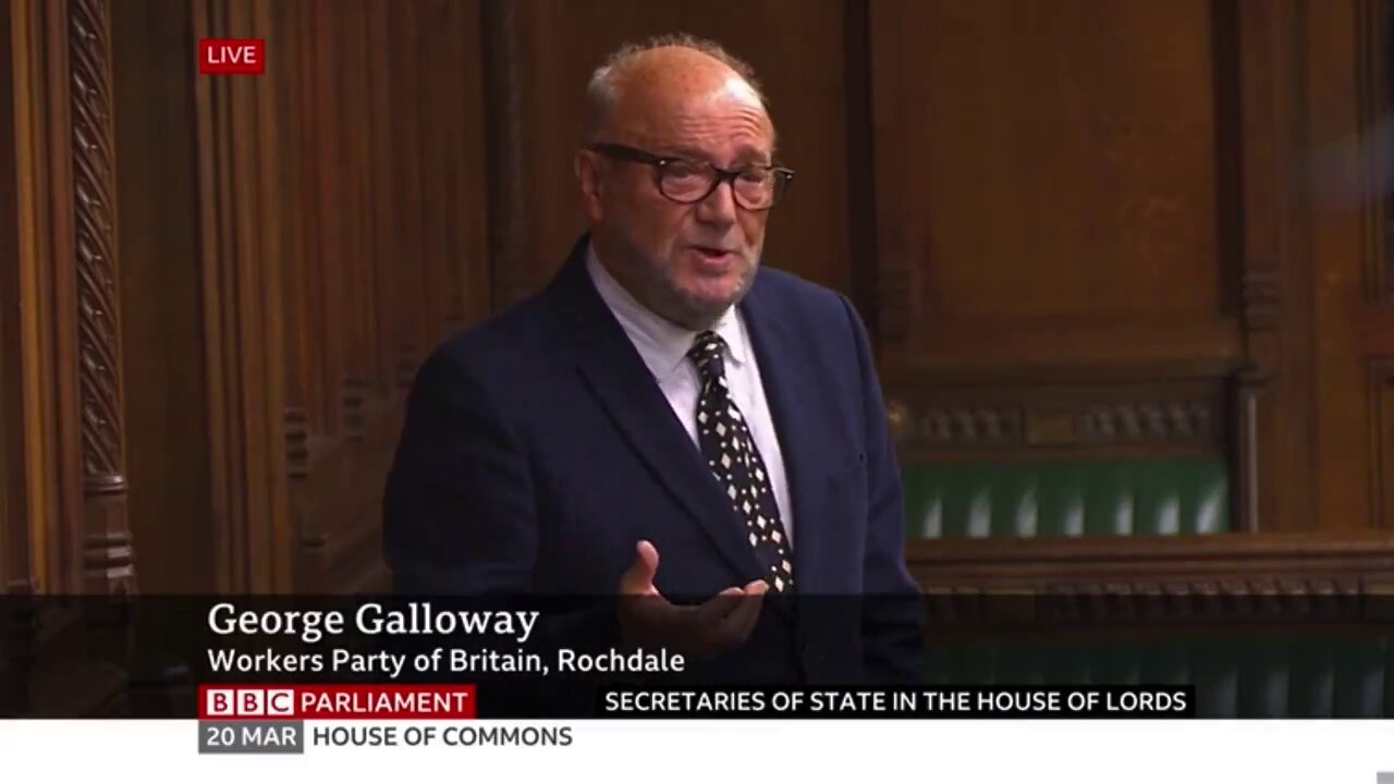 George Galloway Exposes The US-made Gaza Deathport