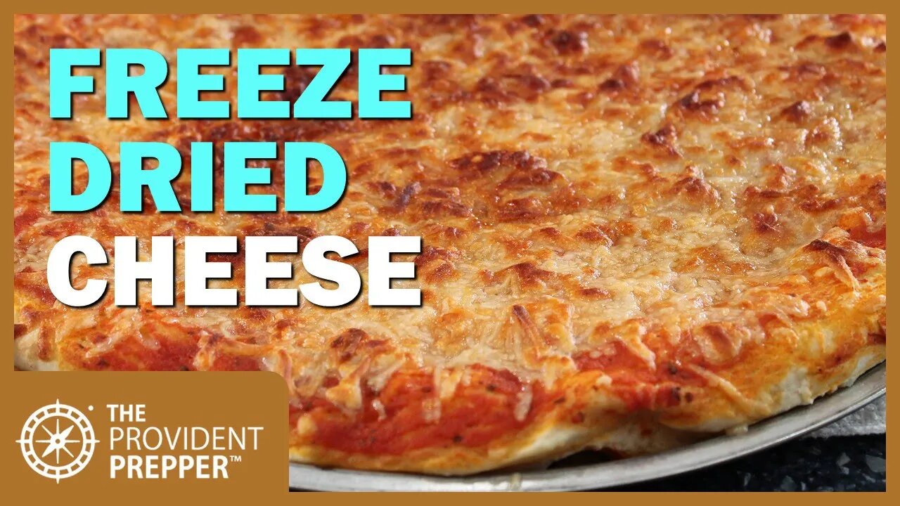 Food Storage: Freeze Dried Shredded Cheeses