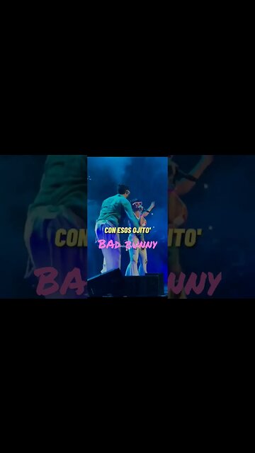 Bad Bunny - Ojitos Lindos - Subscribe For More #shorts #badbunny #badbunnyojitoslindos