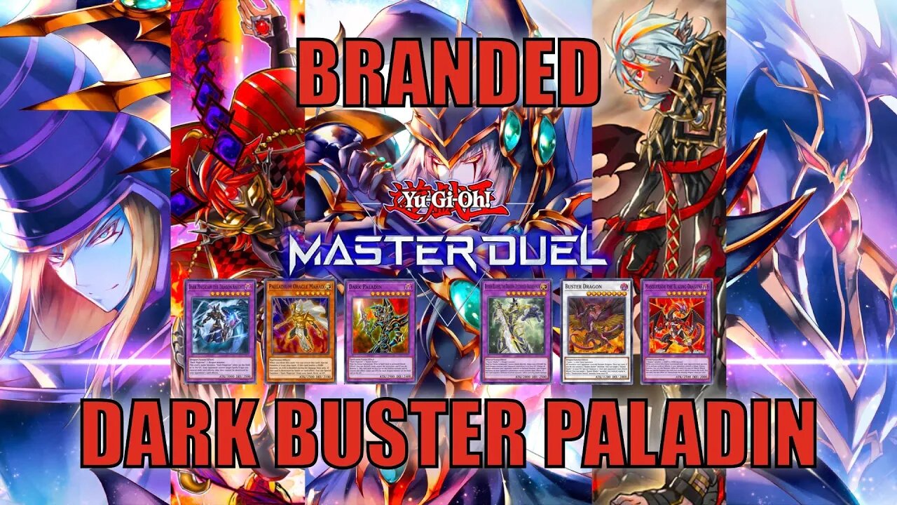 BRANDED DARK BUSTER PALADIN! MASTER DUEL GAMEPLAY | YU-GI-OH! MASTER DUEL! ▽