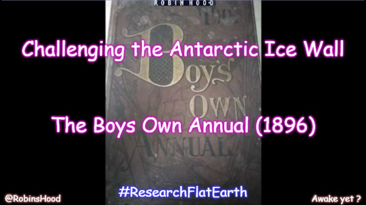 Challenging the Antarctic Ice Wall - The Boys Own Annual (1896)