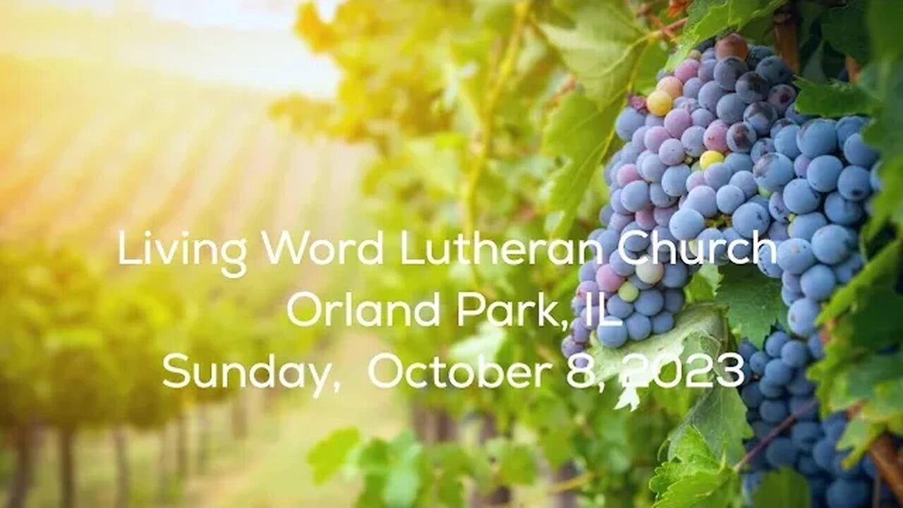 Worship Service 10/ 8 /23