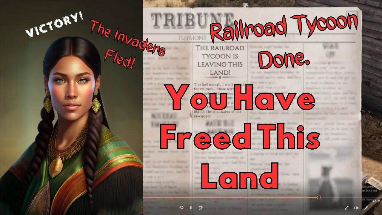 This Land is My Land: You Have Freed This Land! Completed resistance!