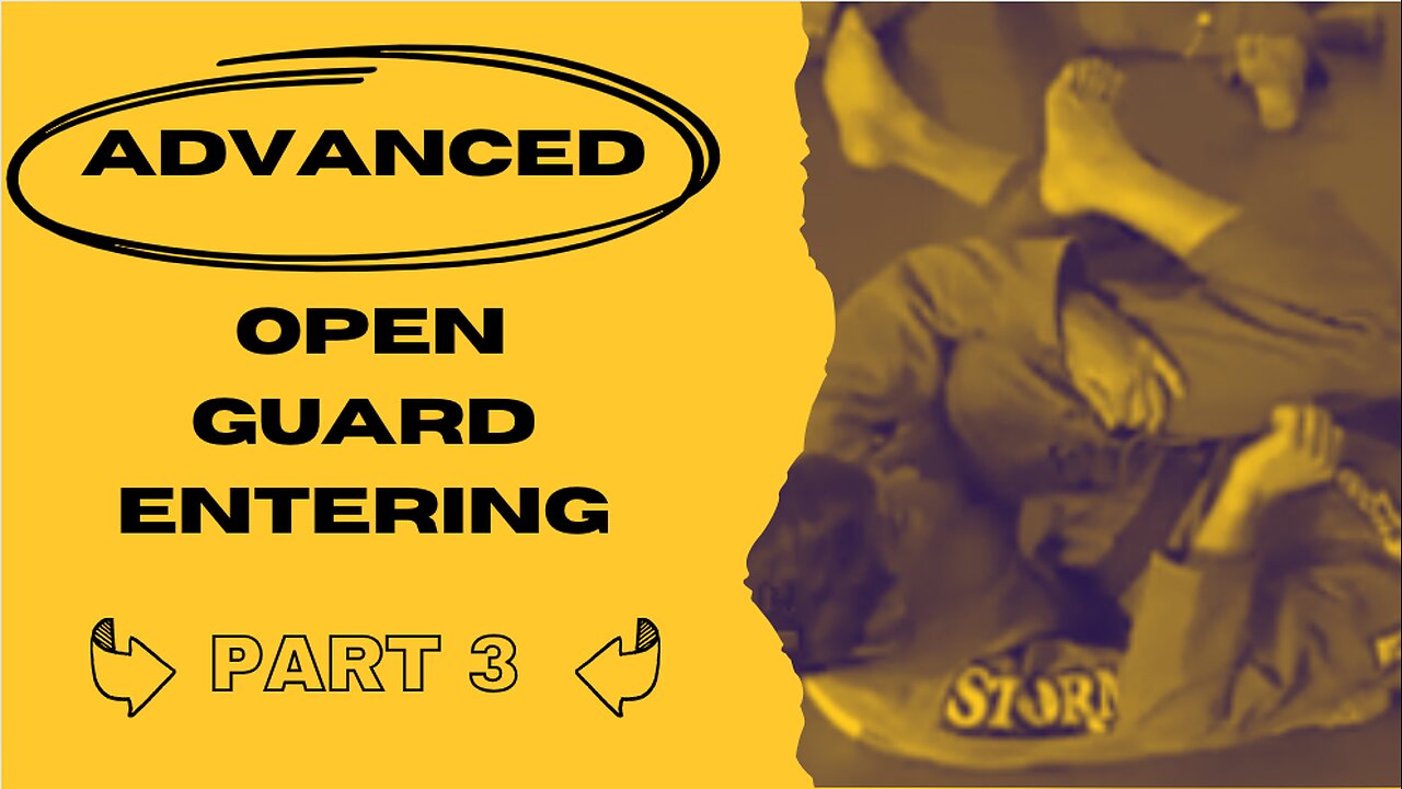 Apply correct hip pressure to get the back | Advanced open guard entering (Part 3)