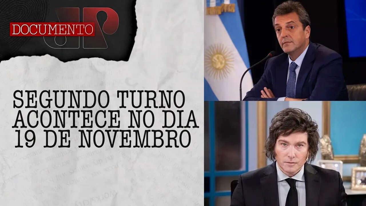 Eleições na Argentina: Disputa acirrada entre Massa e Milei | DOCUMENTO JP