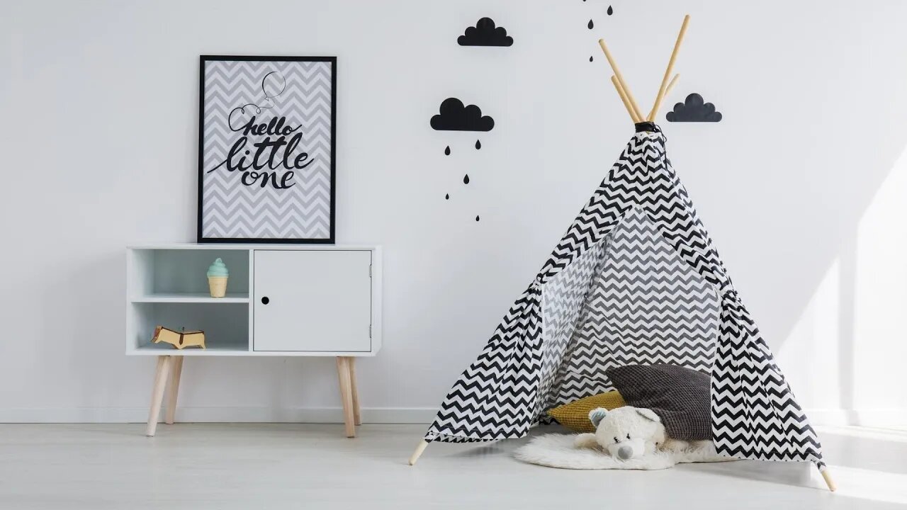 Tepee in the children's room