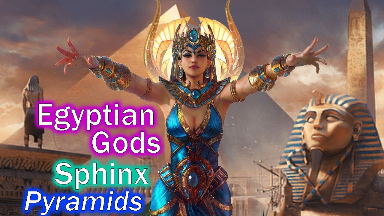 EGYPTIAN GODS, ISIS, OSIRIS, HORUS, HATHOR SECRETS OF THE PYRAMIDS & SPHINX, TELEPORTATION, ANKHS