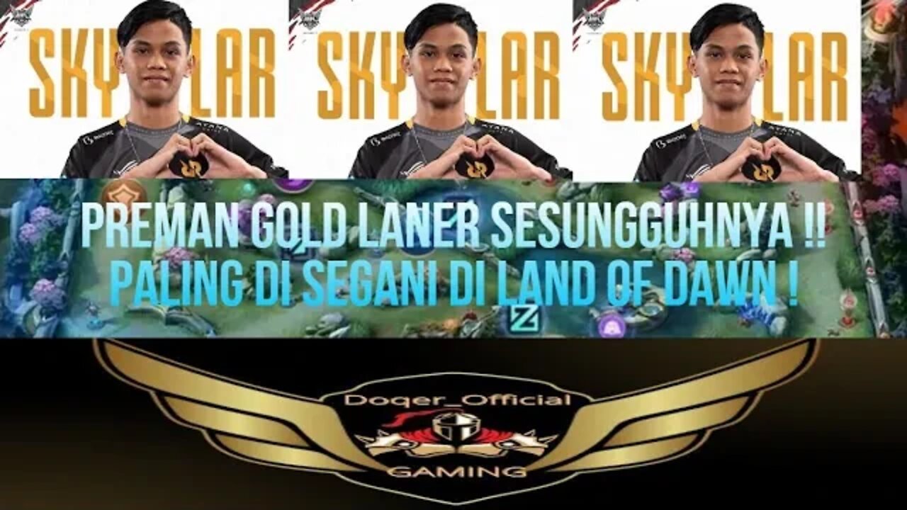 PREMAN GOLD LANER SESUNGGUHNYA !! BRODY MONIAC | MOBILE LEGENDS