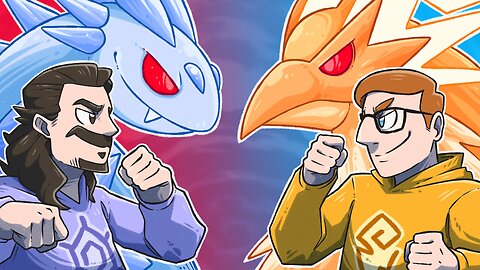 2 Yu-Gi-Oh Pros Face off in a NEW CARD GAME?! 🐲🐧 (Elestriad S2)