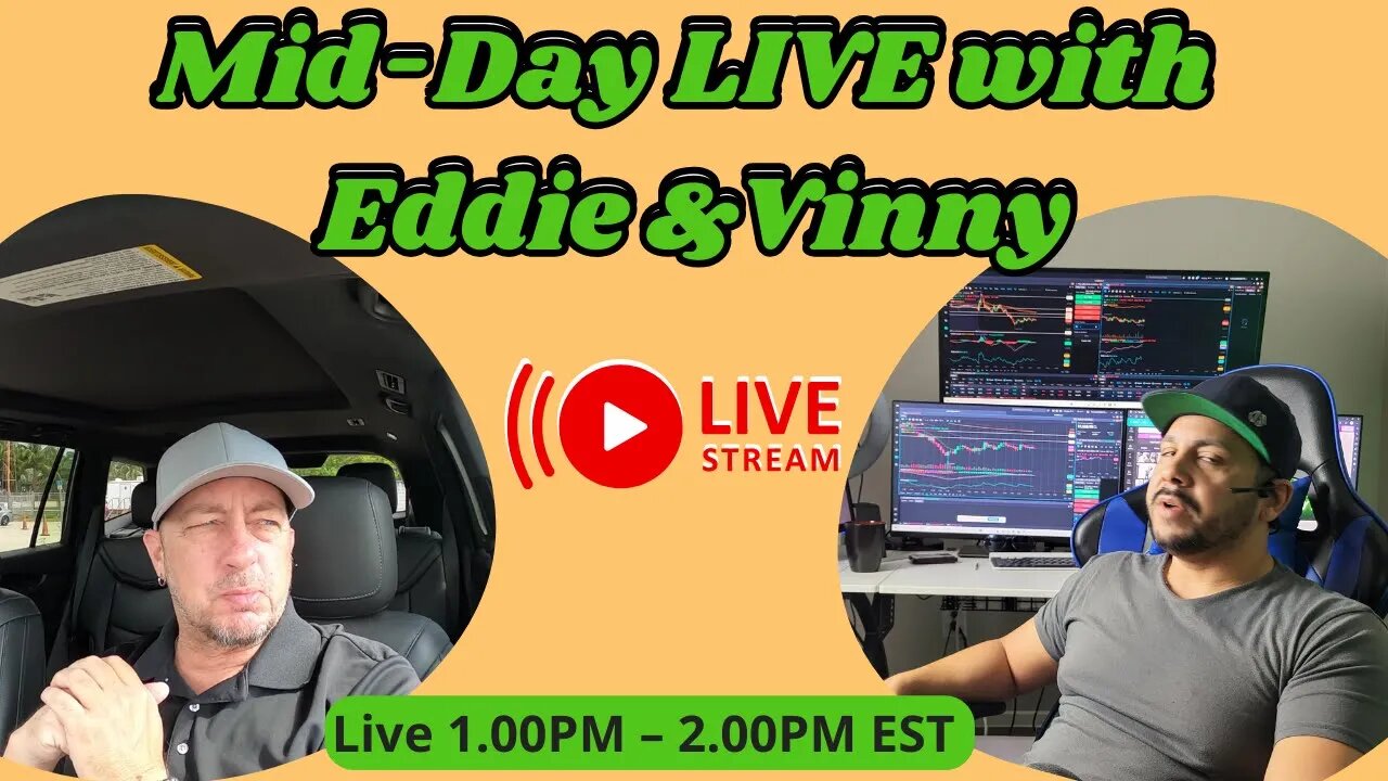 Mid-Day LIVE with Eddie and Vinny | Tuesday Hustle