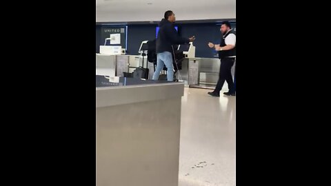 Airline worker slapped a passenger instantly regretted it