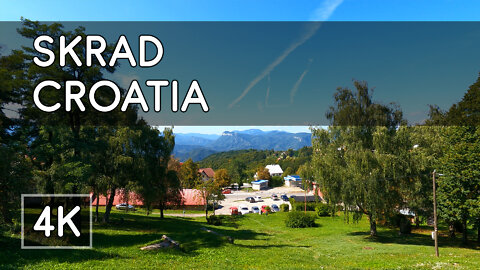 Walking Tour: Skrad, Croatia - 4K UHD