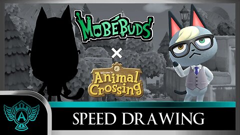 Speed Drawing: Animal Crossing - Raymond | Mobébuds Style