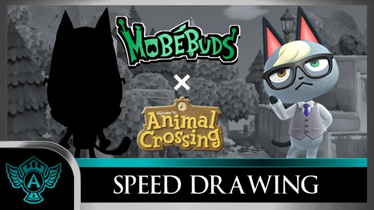 Speed Drawing: Animal Crossing - Raymond | Mobébuds Style