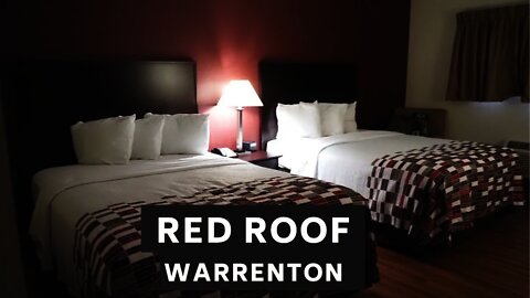 Red Roof Inn Warrenton, VA Room Tour Pet Friendly