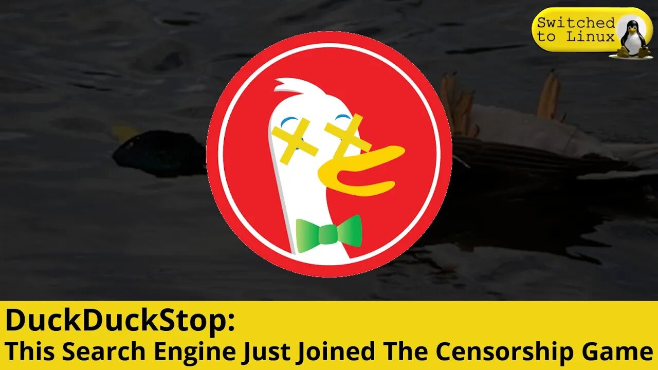 DuckDuckGo Joins the Censorship Game!