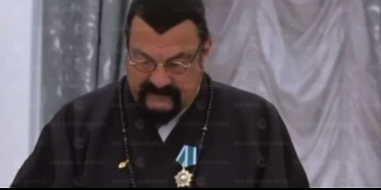 Actor Steven Segal Exposing Child Sex Trafficking In The Ukraine