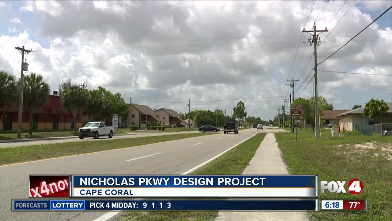 Nicholas Parkway design project getting under way in Cape Coral