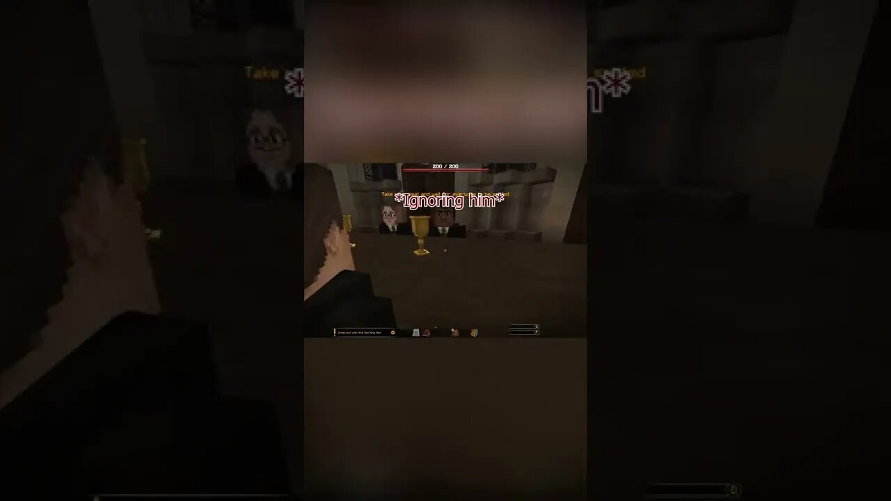 Ignoring my Friends! in a Harry Potter Minecraft Mod!