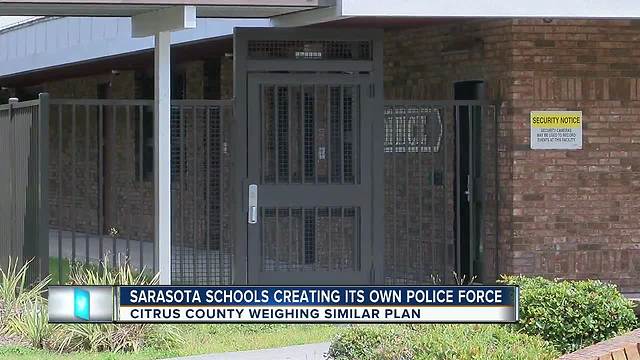 Sarasota schools to create police force instead of using contracted deputies