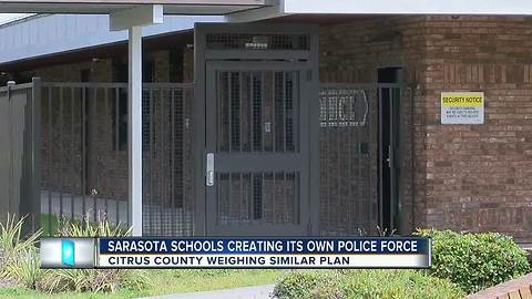 Sarasota schools to create police force instead of using contracted deputies