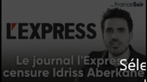 ExpressGate l’entretien d’Idriss Aberkane avec l’Express en exclusivité sur FranceSoir