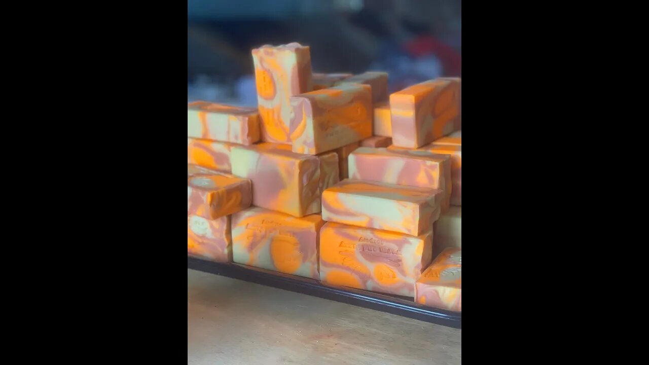 ASMR Wrapping Sunshine Day Soap