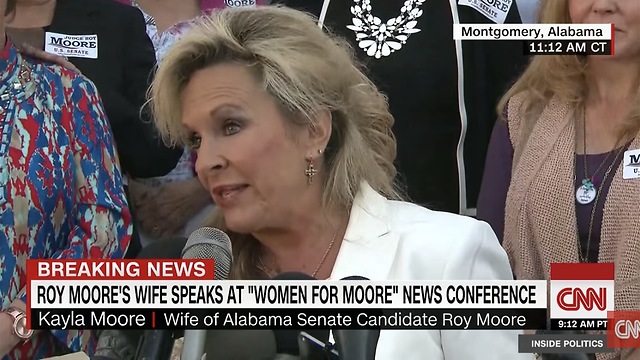 Roy Moore's Wife Delivers Powerful Message To Media! "He Will Not Step Down!"