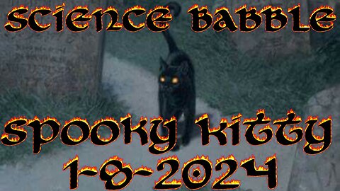 Science Babble - Spooky Kitty (1/8/2024)