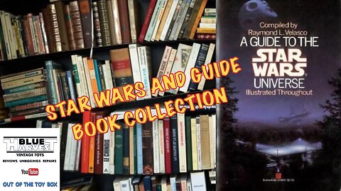 MY STAR WARS AND GUIDE BOOK COLLECTION