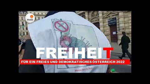 WienGO PEOPLE POWER WIEN DEMO 5.2.22 (2) +++GOOD BYE DIKTATUR +++ HELLO DEMOKRATIE +++