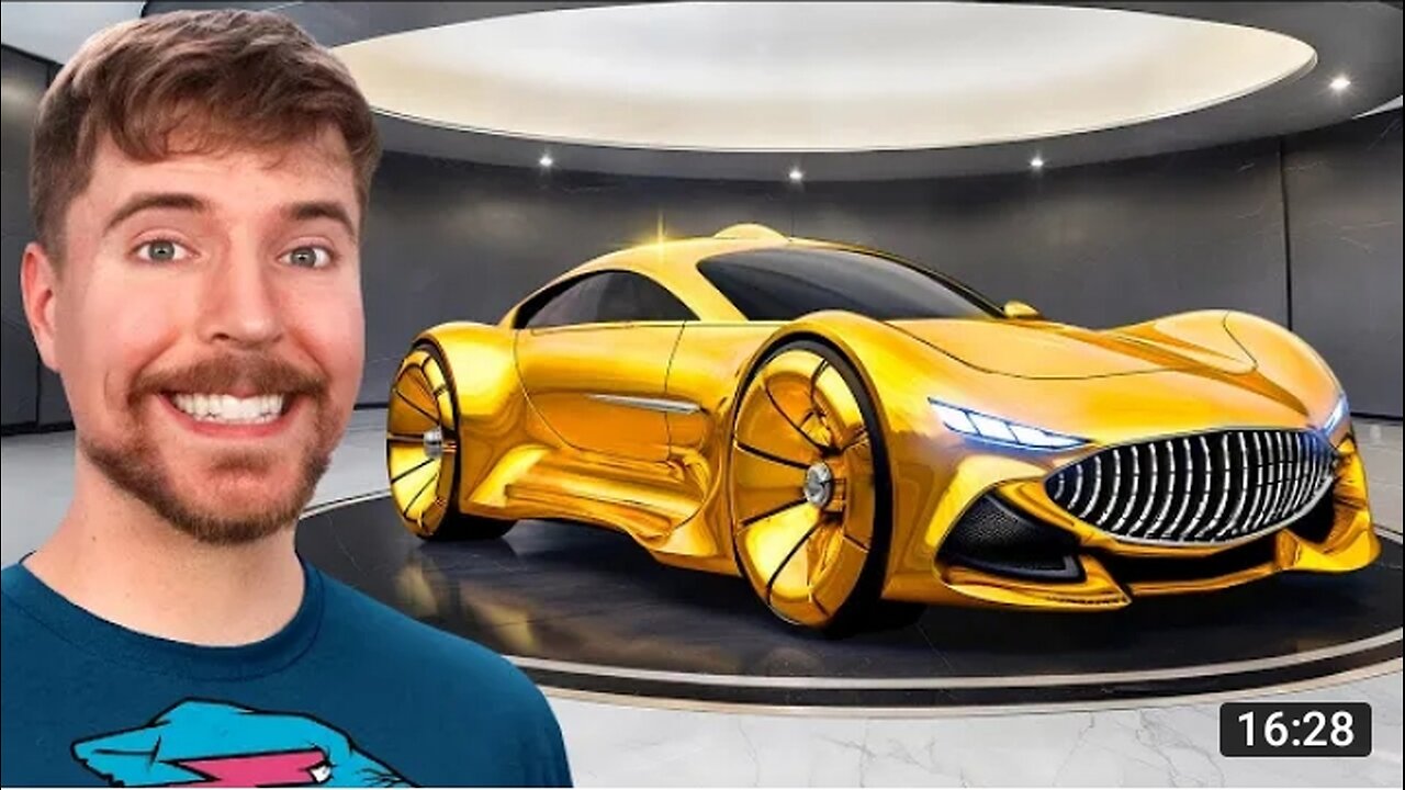 $1 Vs $1,000,000,000 Car! #mrbeast